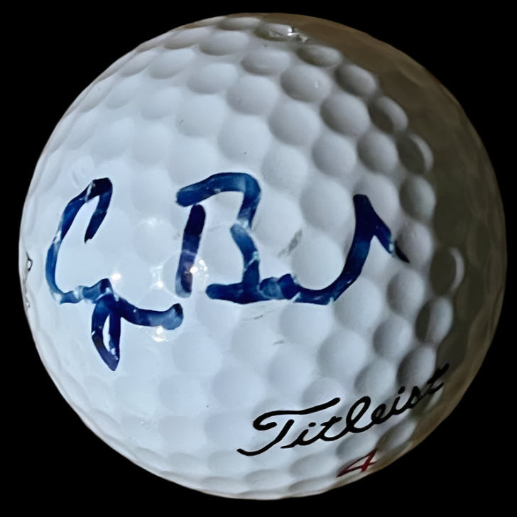 George Bush Signed Golf Ball - Beckett COA w/full letter of authenticity #01